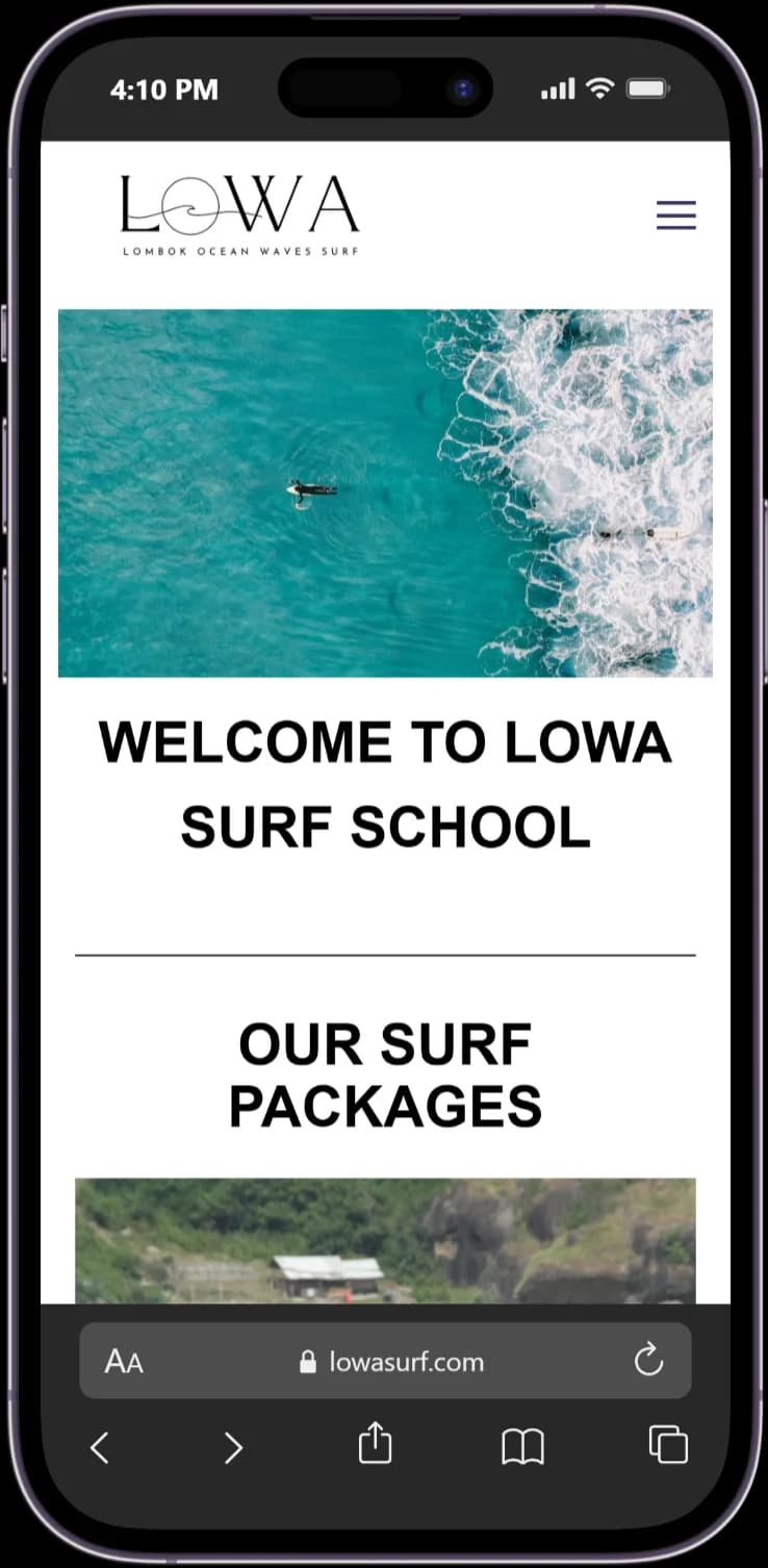 Lowa Surf - Mobile