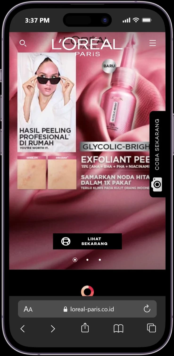 L'Oréal Paris Indonesia - Mobile